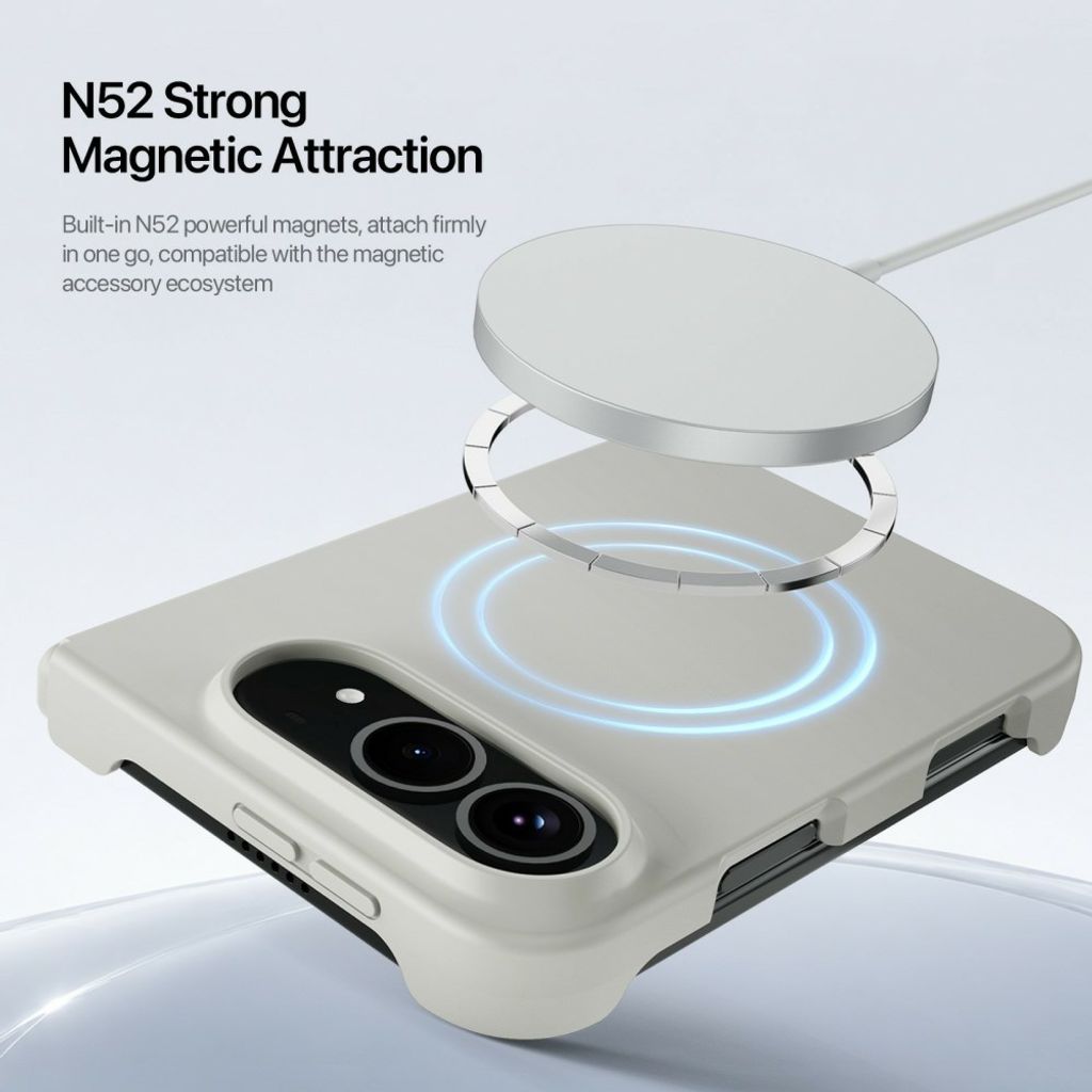 Dux Ducis iPhone Duo Deksel Piel Series MagSafe Beige
