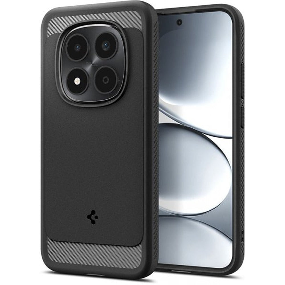 Spigen Xiaomi Redmi Note 15 Pro 5G Deksel Rugged Armor Matte Black