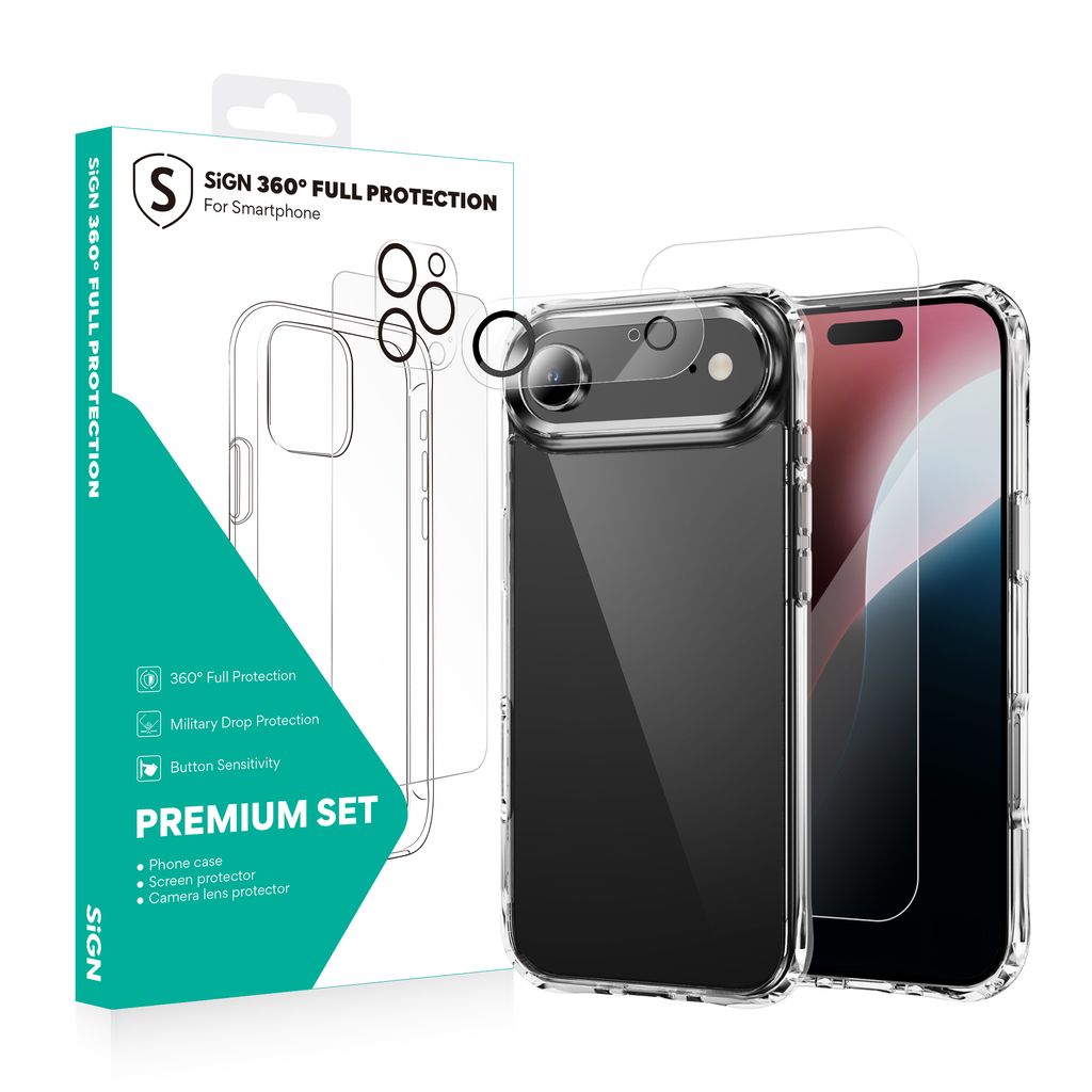 SiGN iPhone Air 360 Komplett Skyddspaket