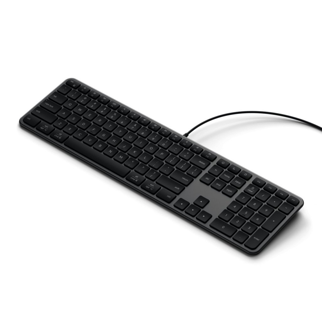 Satechi kablet Tastatur Slim LX3 USB-C/USB-A Svart