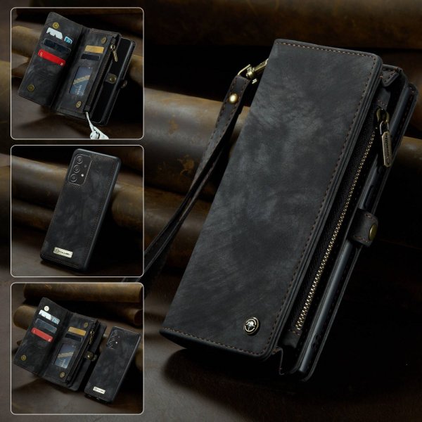 CaseMe Samsung Galaxy A53 5G Etui 008 Series Avtakbart Deksel Svart
