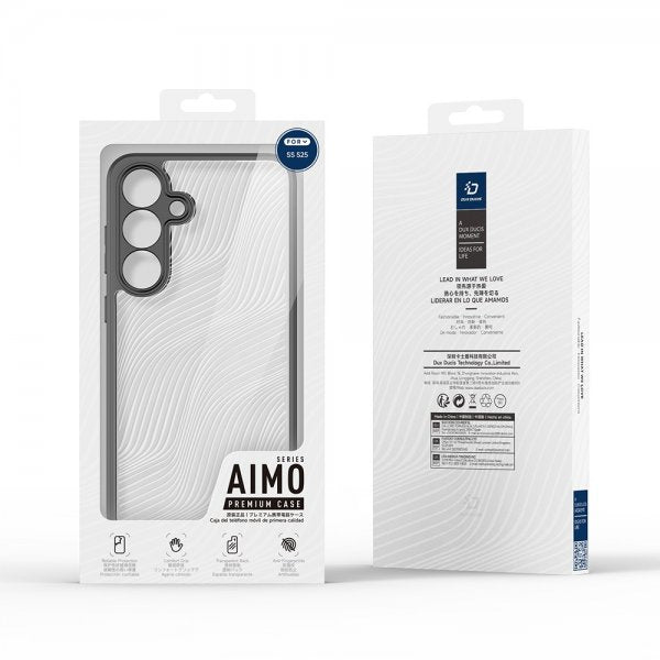 Dux Ducis Samsung Galaxy S25 Deksel Aimo Series Svart