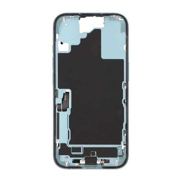 Midtramme med smådeler for iPhone 16 - Grønn OEM