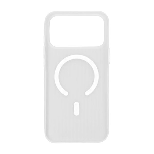 iPhone 17 Pro Deksel Korrugerte MagSafe Hvit