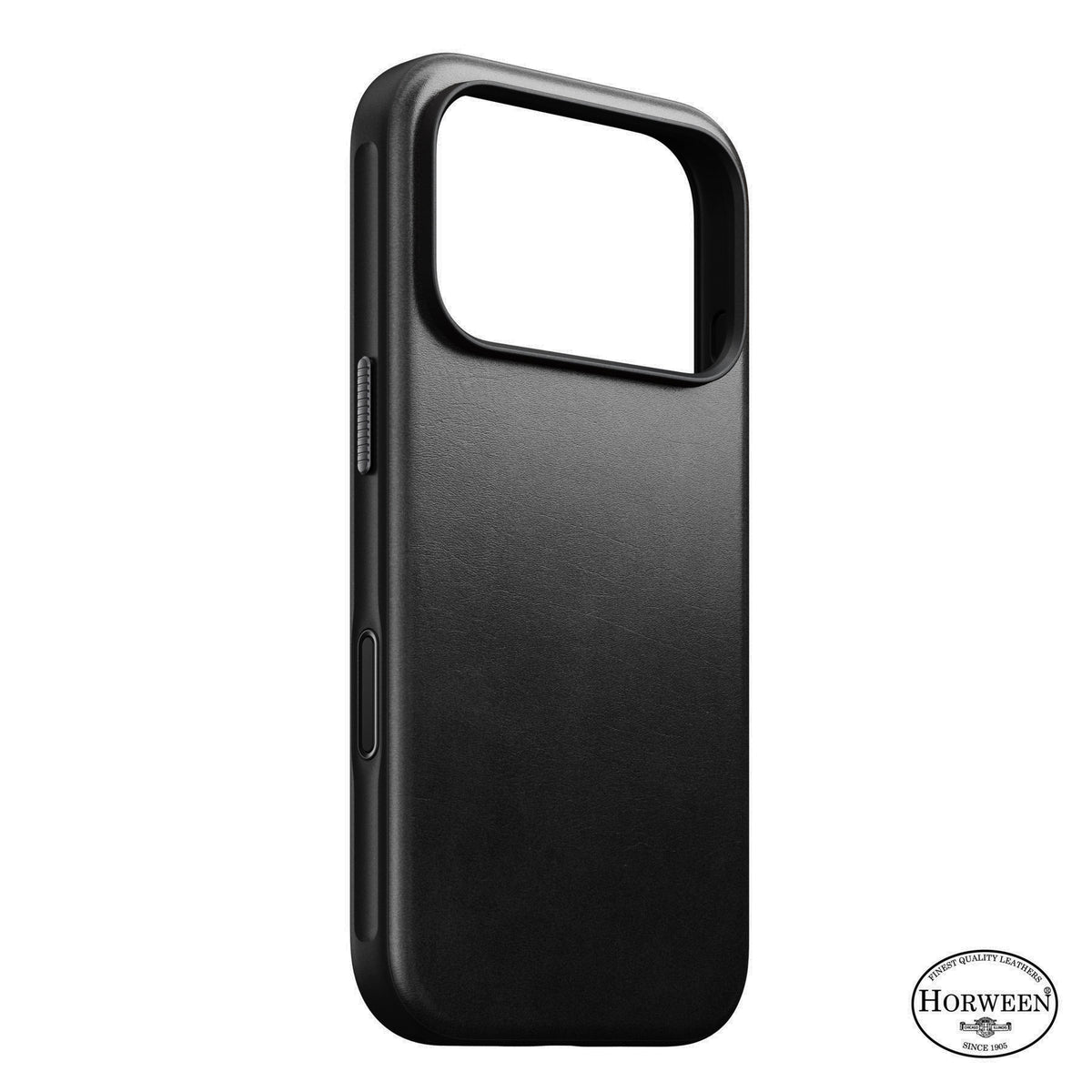 Nomad iPhone 17 Pro/iPhone 18 Pro Deksel Modern Leather Case Horween Svart