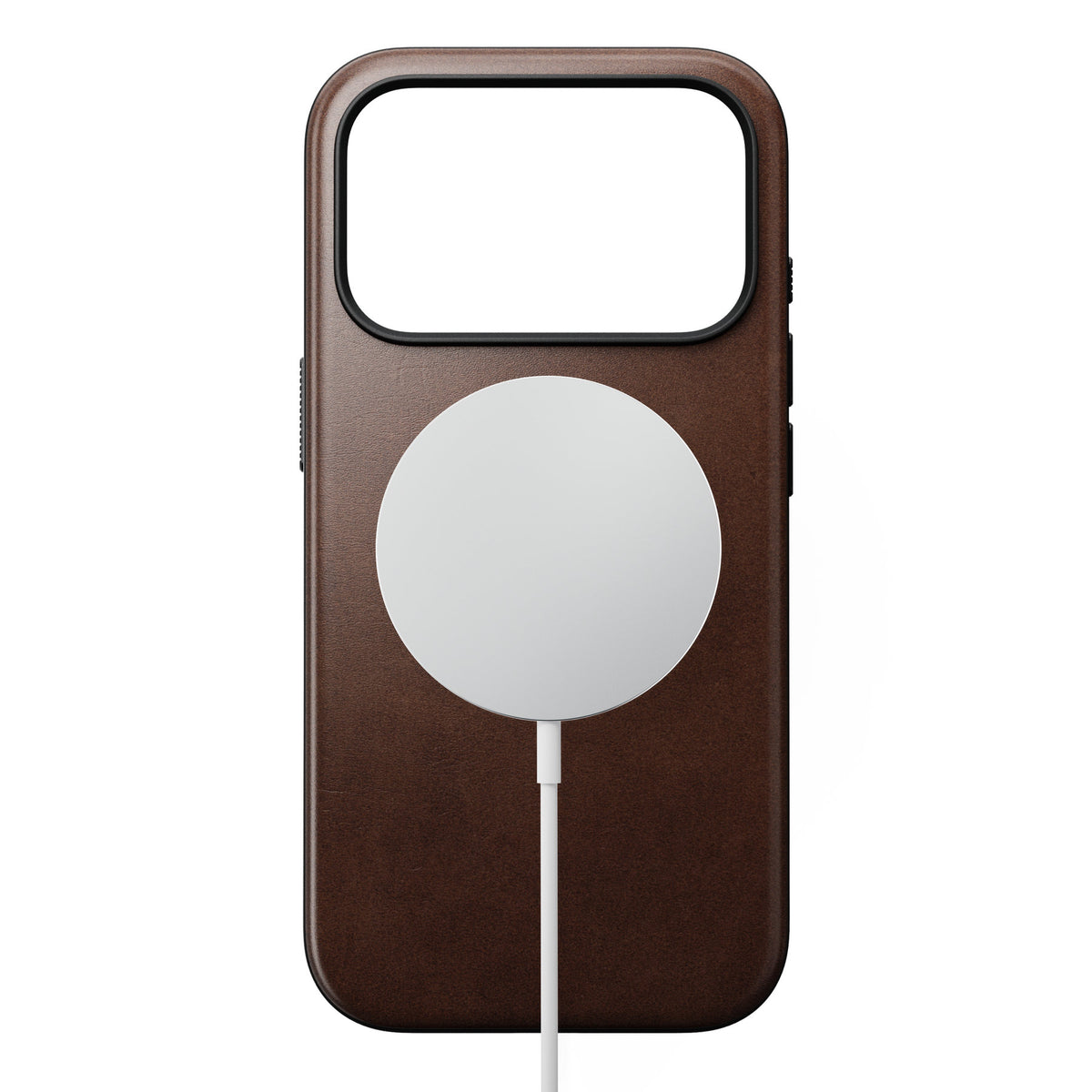 Nomad iPhone 17 Pro/iPhone 18 Pro Deksel Modern Leather Case Horween Rustic Brown
