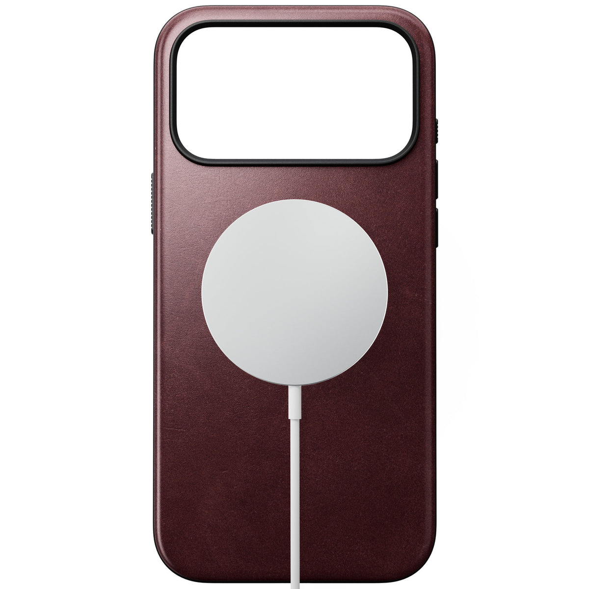 Nomad iPhone 17 Pro Max/iPhone 18 Pro Max Deksel Modern Leather Case Horween Burgundy