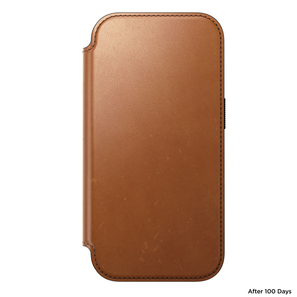 Nomad iPhone 17 Pro/iPhone 18 Pro Etui Modern Leather Folio Horween Saddle