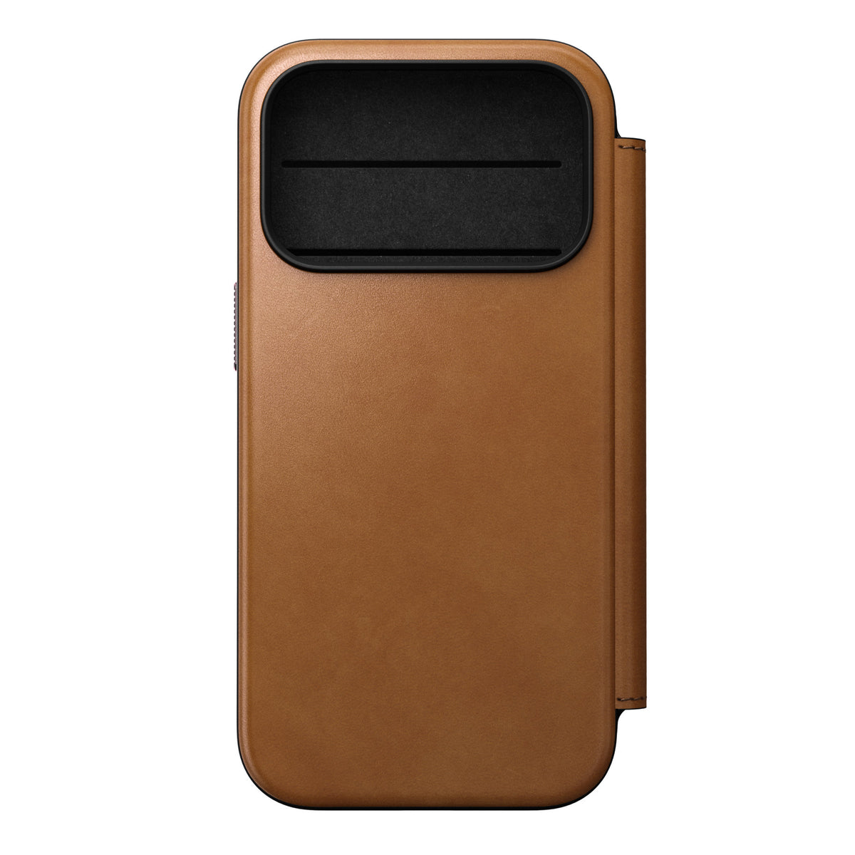 Nomad iPhone 17 Pro/iPhone 18 Pro Etui Modern Leather Folio English Tan