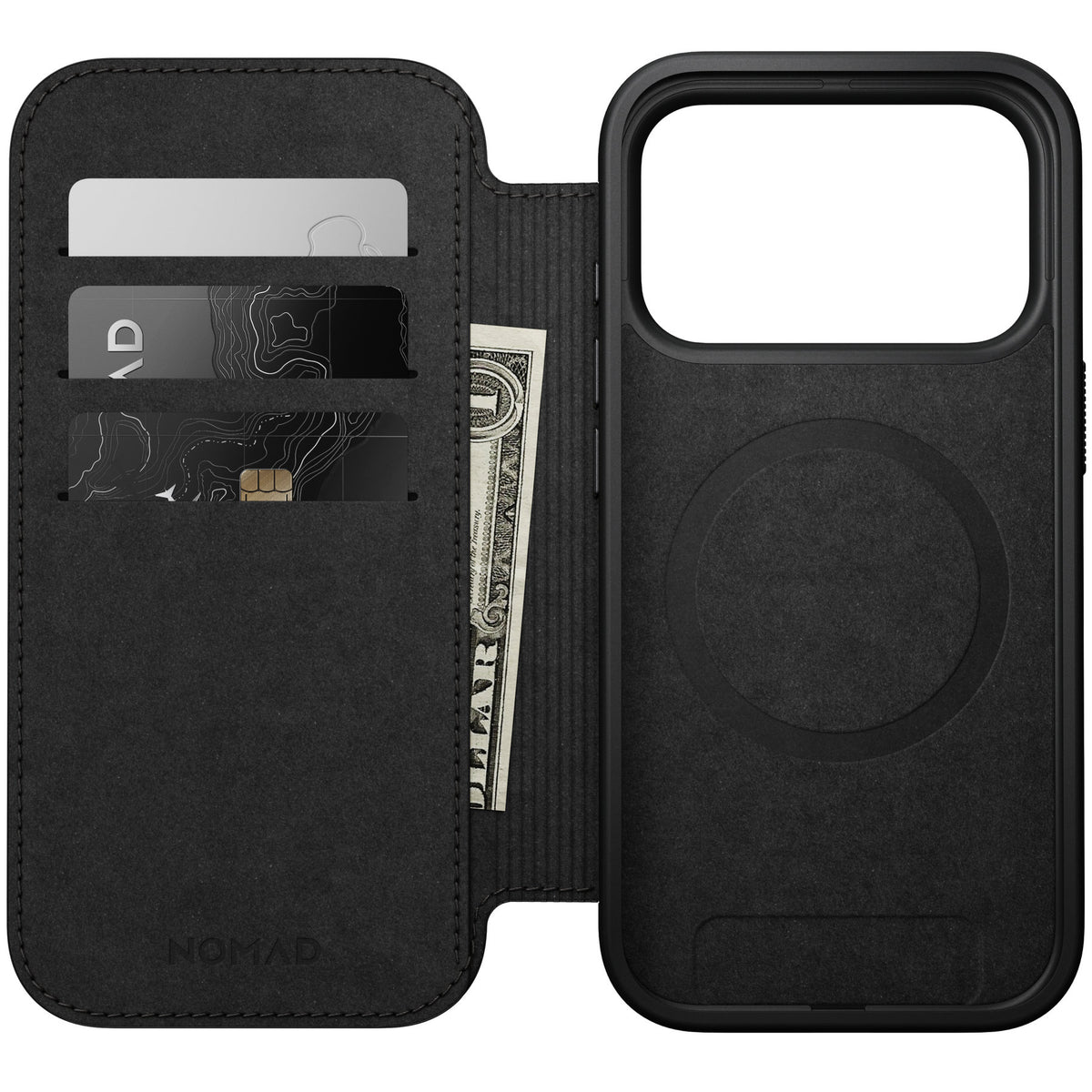 Nomad iPhone 17 Pro/iPhone 18 Pro Etui Modern Leather Folio English Tan