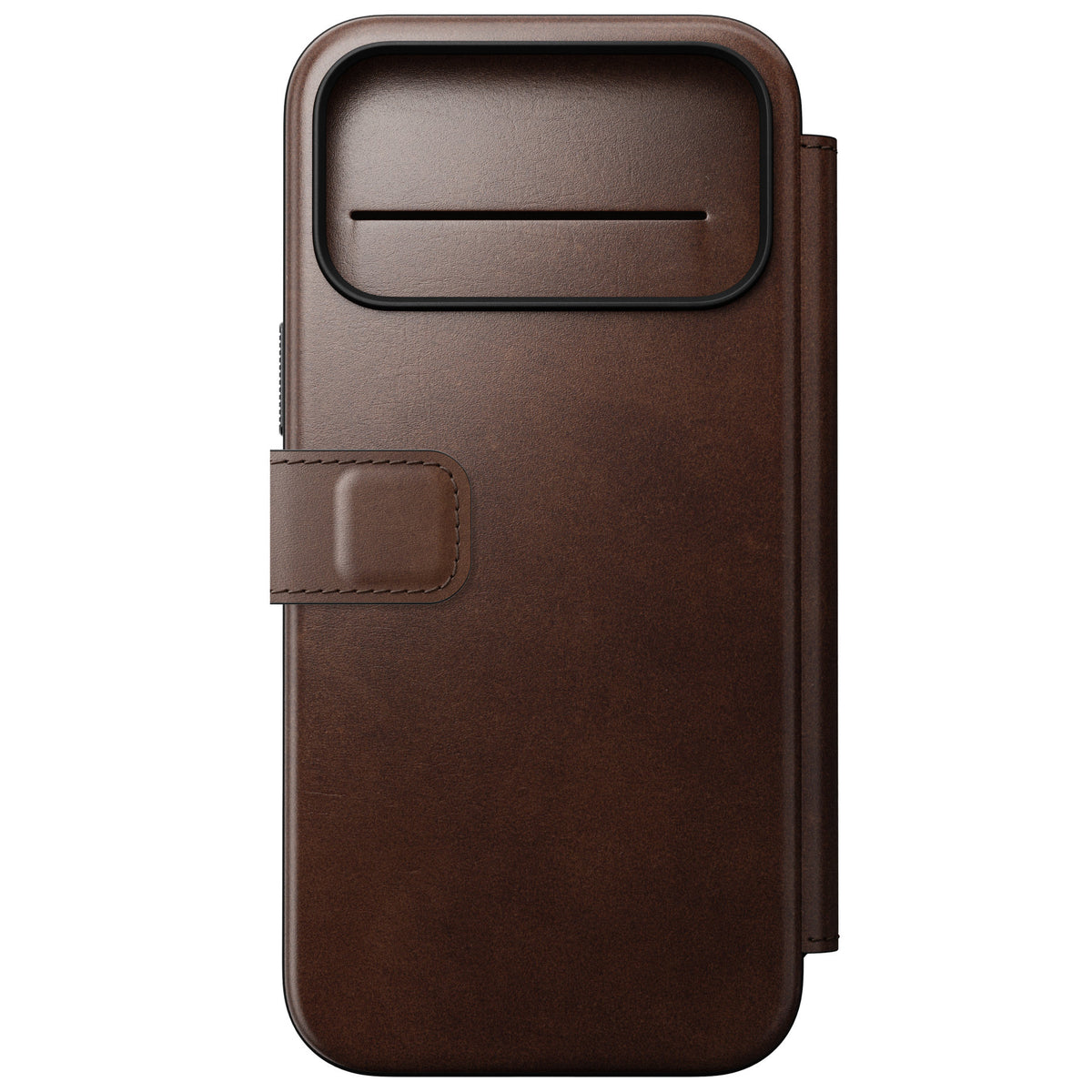 Nomad iPhone 17 Pro Max/iPhone 18 Pro Max Etui Modern Leather Folio Horween Rustic Brown