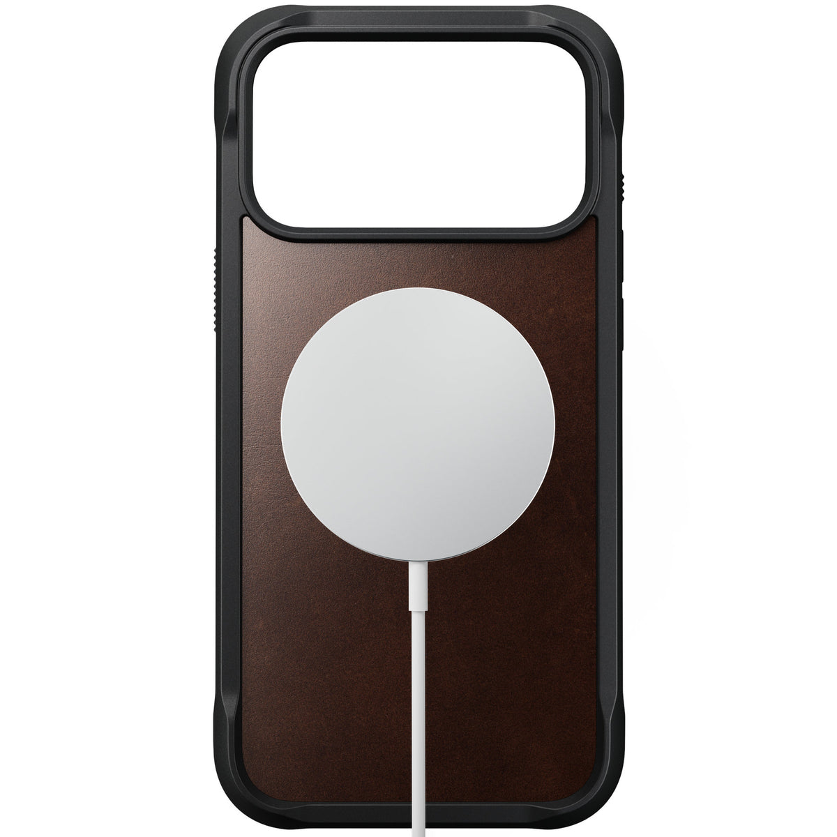 Nomad iPhone 17 Pro Max/iPhone 18 Pro Max Deksel Rugged Leather Case Rustic Brown