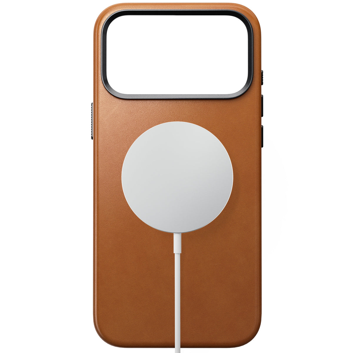 Nomad iPhone 17 Pro Max/iPhone 18 Pro Max Deksel Traditional Leather Case Horween Saddle