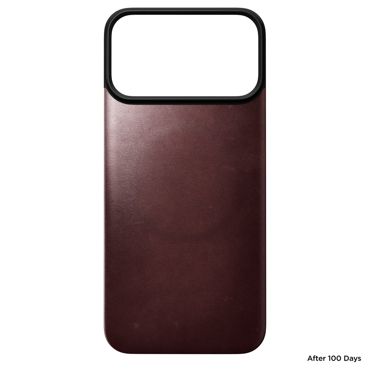 Nomad iPhone 17 Pro Max/iPhone 18 Pro Max Deksel Mag Leather Back Burgundy
