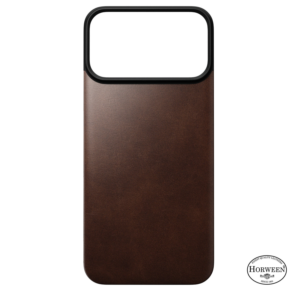 Nomad iPhone 17 Pro Max/iPhone 18 Pro Max Deksel Mag Leather Back Rustic Brown