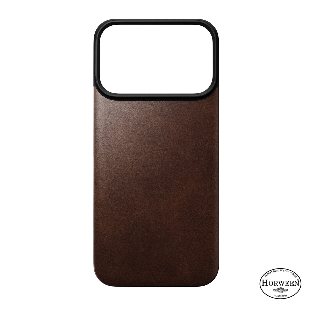 Nomad iPhone 17 Pro/iPhone 18 Pro Deksel Mag Leather Back Rustic Brown
