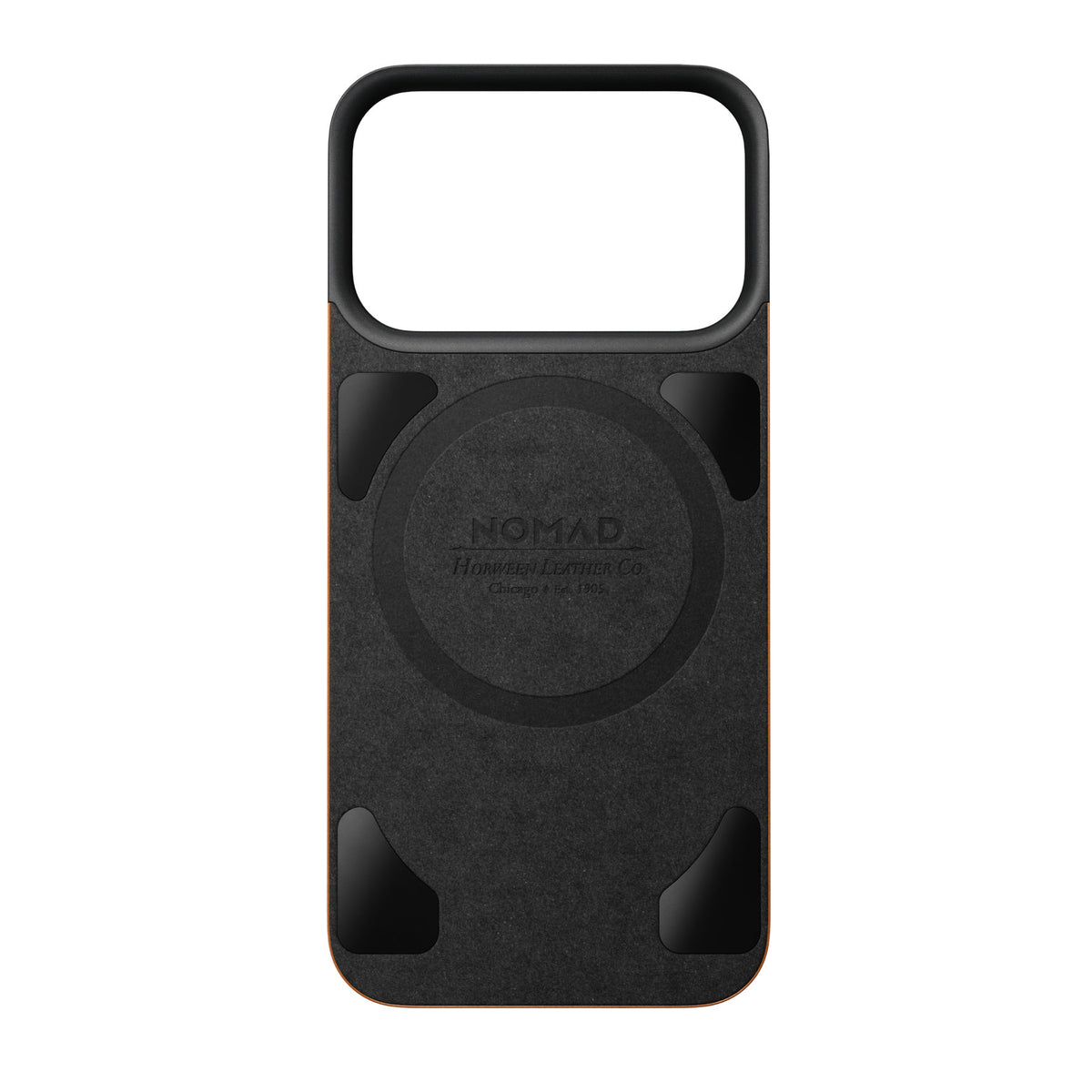 Nomad iPhone 17 Pro/iPhone 18 Pro Deksel Mag Leather Back Saddle
