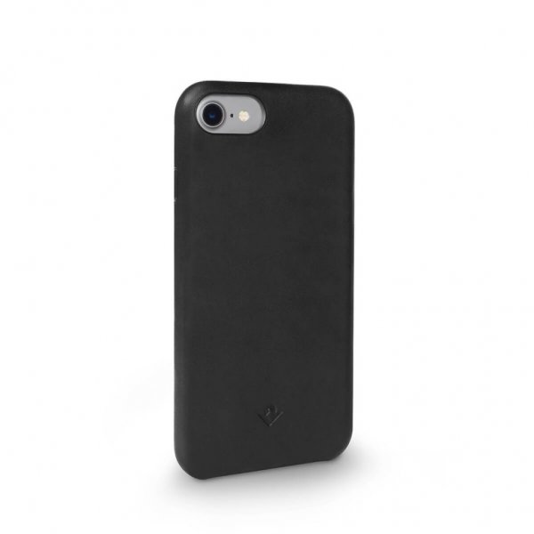 Twelve South Relaxed Leather iPhone 7 Plus/iPhone 8 Plus Skal Ekte Skinn Svart