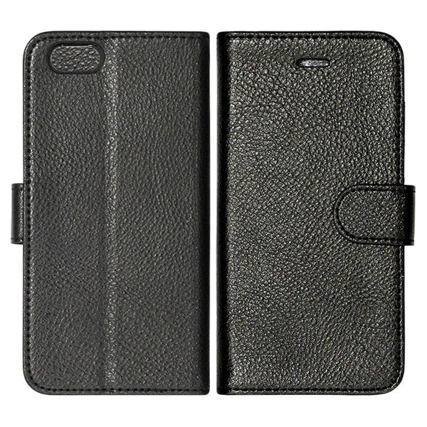 iPhone 6/6S Etui med Stativ Svart