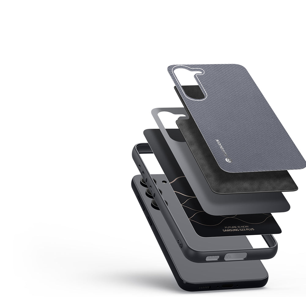 Dux Ducis Samsung Galaxy S23 Plus Deksel FINO Series Grå