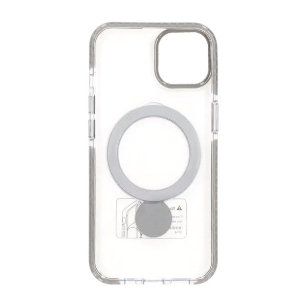 iPhone 15 Deksel Ring Stand MagSafe Transparent
