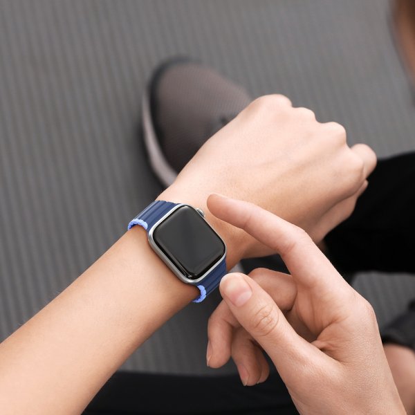 Dux Ducis Apple Watch 38/40/41/42mm Armbånd LD Series Blå Lilla