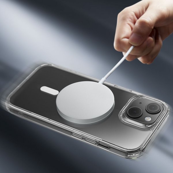 ESR iPhone 15 Deksel Classic Hybrid HaloLock Transparent