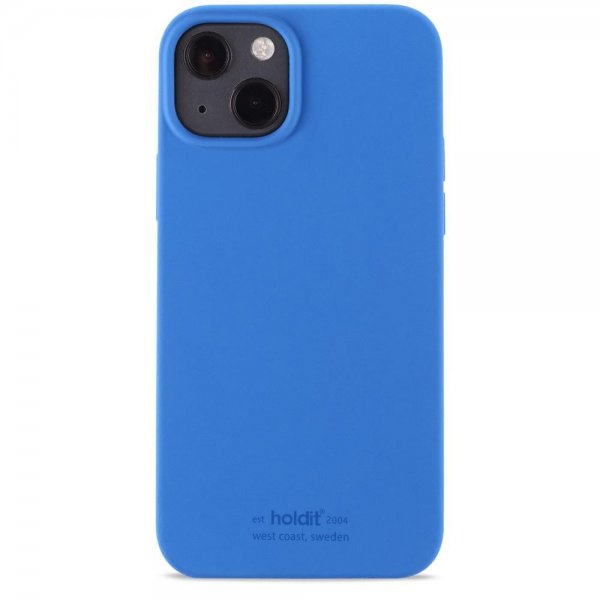 holdit iPhone 13/iPhone 14 Deksel Silikon Sky Blue