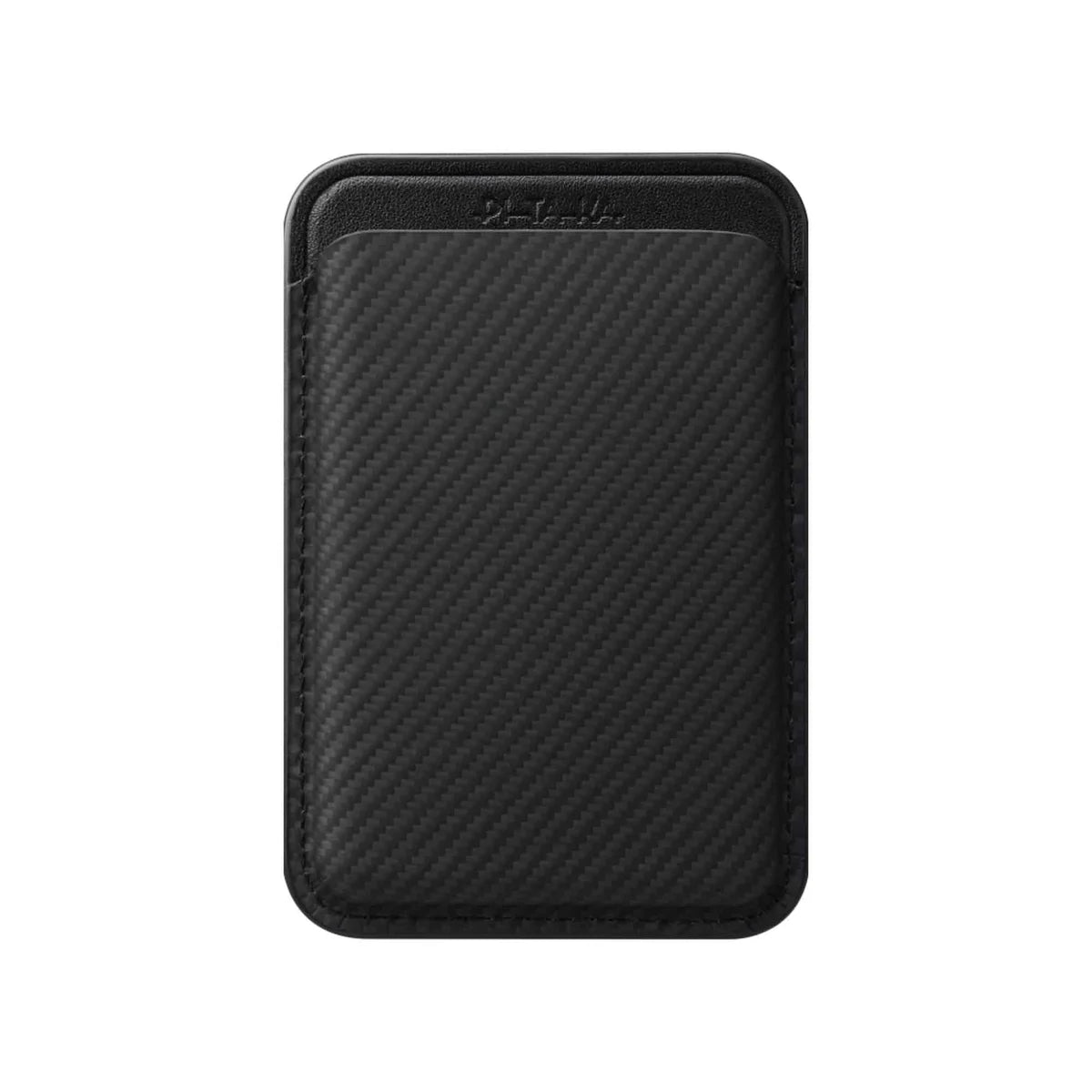 Pitaka Kortholder Magnetic Woven Wallet Black/Grey Twill