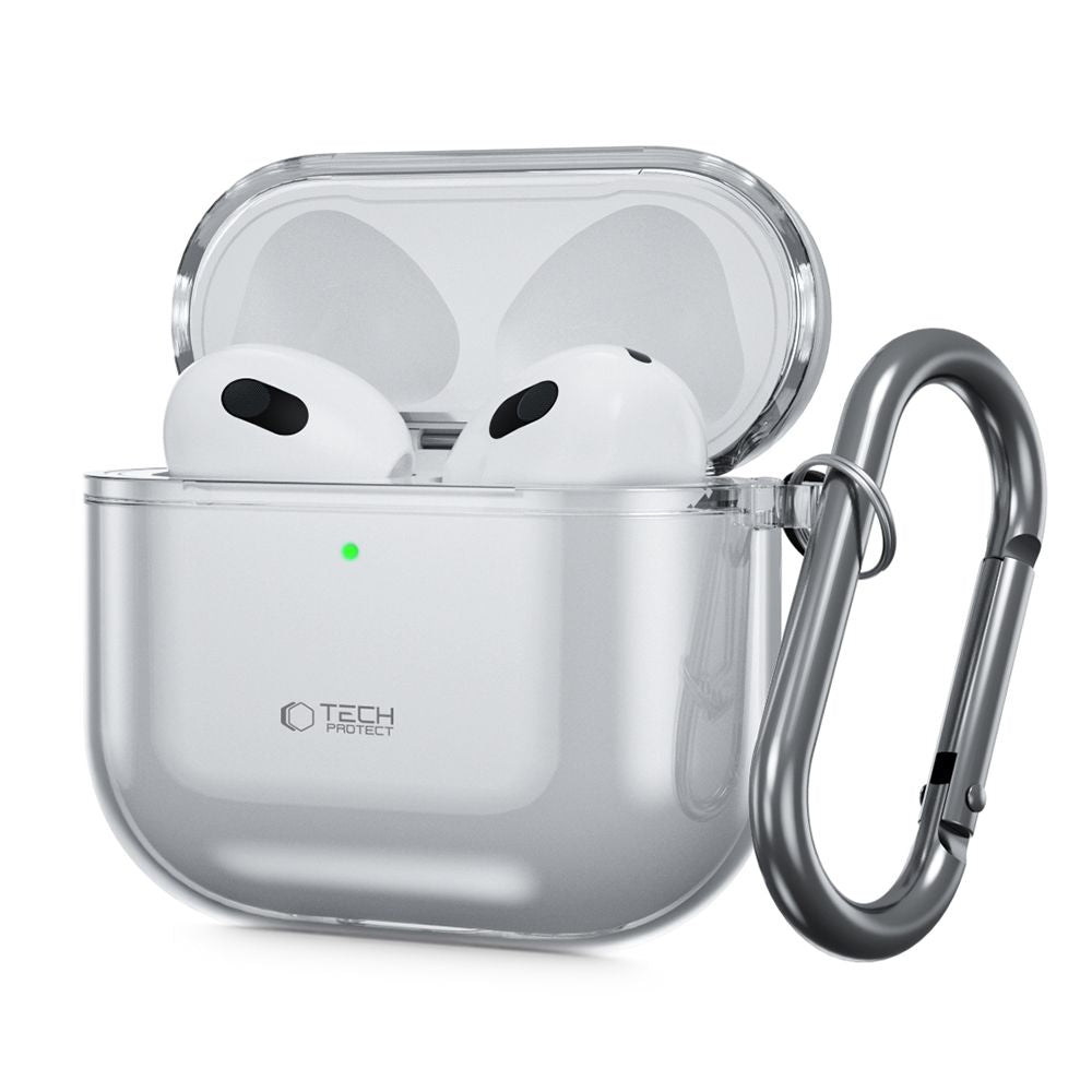 Tech-Protect AirPods 4 Deksel FlexAir Grå