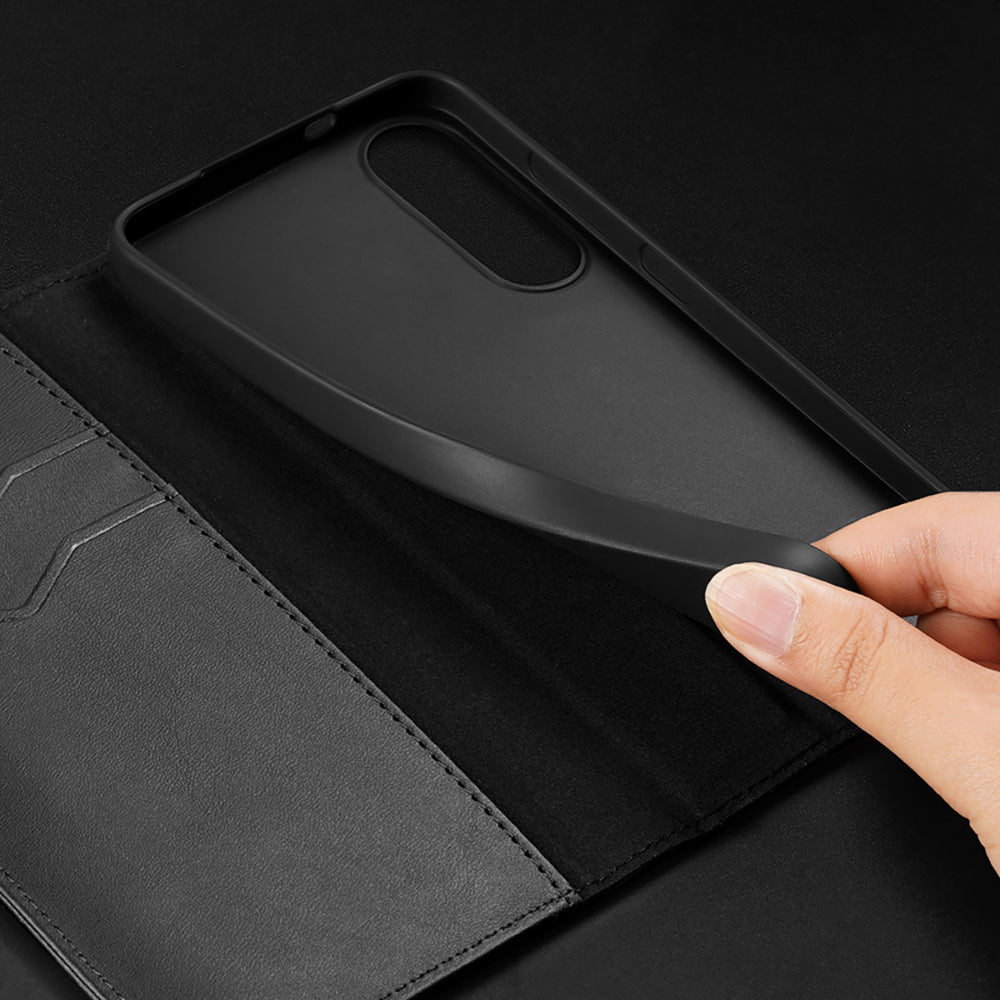 Dux Ducis Samsung Galaxy S25 Edge Etui Hivo Series Svart
