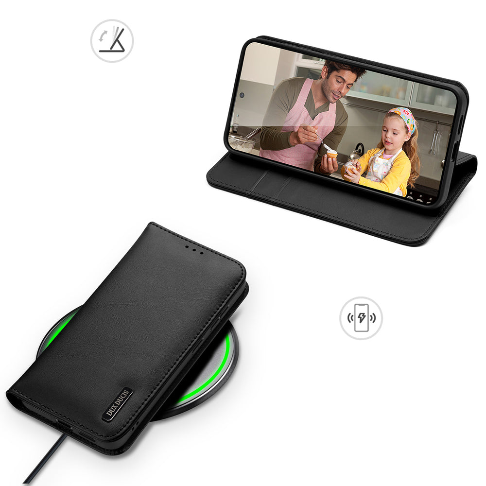 Dux Ducis Samsung Galaxy S25 Edge Etui Hivo Series Svart