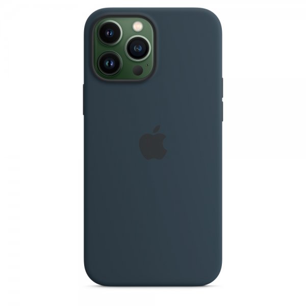 Apple Original iPhone 13 Pro Max Deksel Silikon Deksel MagSafe Blekkblå