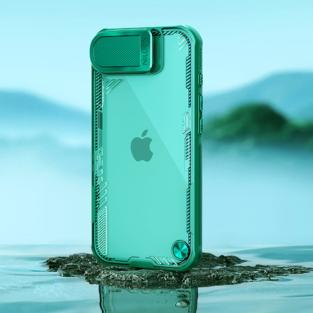 Nillkin iPhone 16e/iPhone 17e Deksel Iceblade Prop Grønn