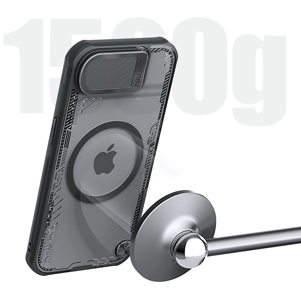 Nillkin iPhone 16e/iPhone 17e Deksel Iceblade Prop MagSafe Svart
