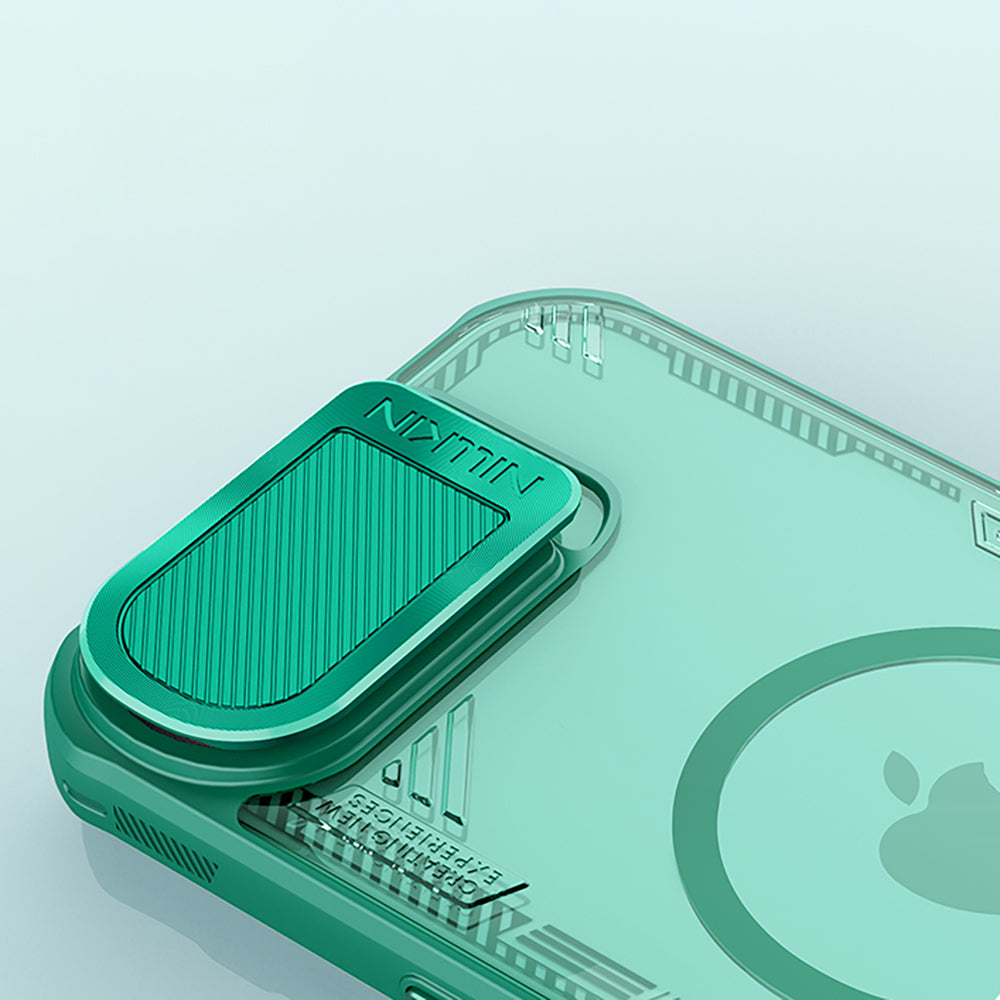 Nillkin iPhone 16e/iPhone 17e Deksel Iceblade Prop MagSafe Grønn