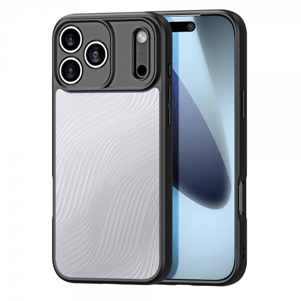 Dux Ducis iPhone 17 Pro Deksel Aimo Series Svart