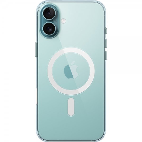 Apple Original iPhone 16 Plus Deksel Clear Case MagSafe Klar