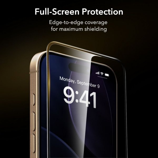 ESR iPhone 17 Pro Skjermbeskytter UltraFit Armorite