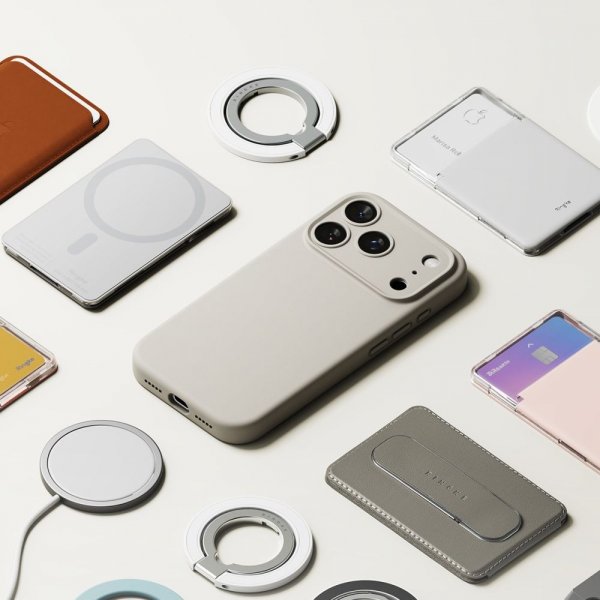 Ringke iPhone 17 Pro Max Deksel Silicone Magnetic Stone