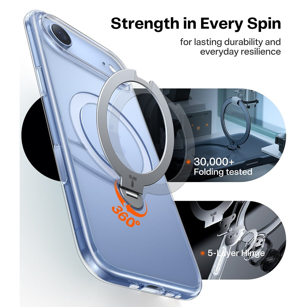 Torras iPhone Air Deksel Ostand Q3 Spin Klar