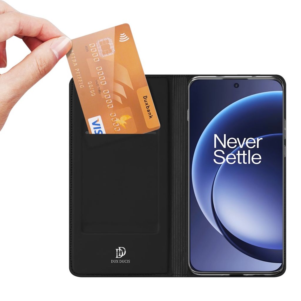 Dux Ducis OnePlus 15 Etui Skin Pro Series Svart