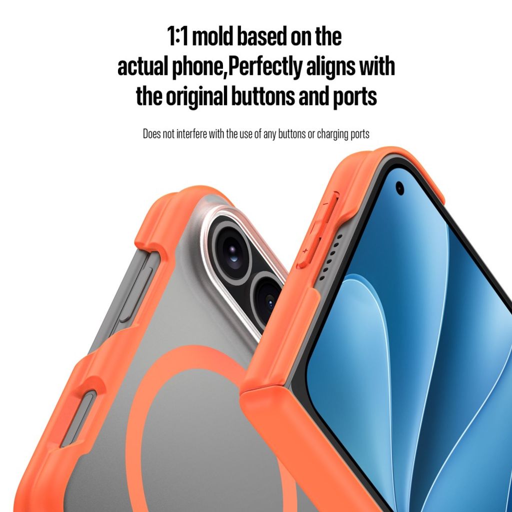 Dux Ducis iPhone Duo Deksel EXPN Series MagSafe Oransje