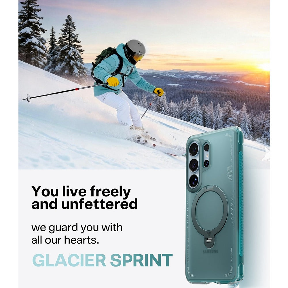 Torras Samsung Galaxy S26 Ultra Deksel Ostand Q3 Air Glacier Sprint