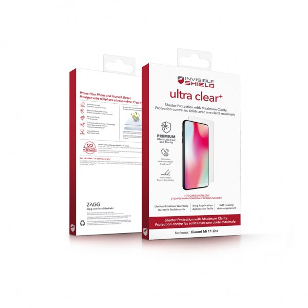 Zagg InvisibleShield Xiaomi Mi 11 Lite Skjermbeskytter Ultra Clear+