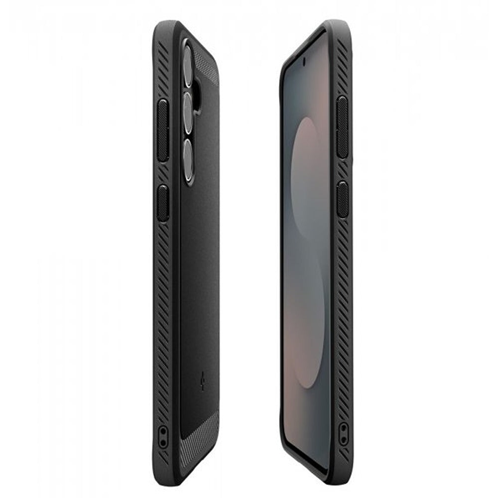 Spigen Samsung Galaxy S25 FE Deksel Rugged Armor Matte Black