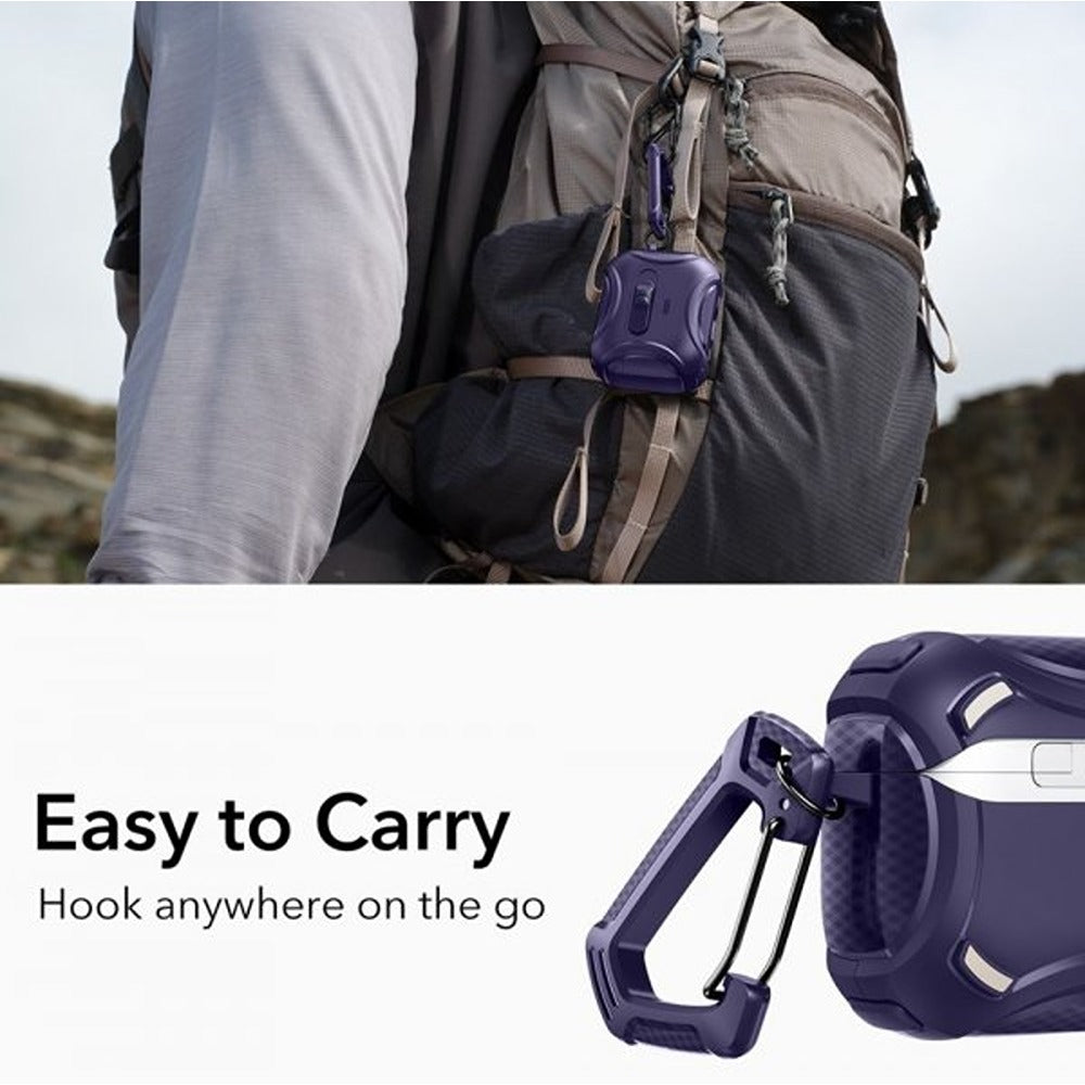 ESR AirPods Pro 3 Deksel Cyber FlickLock MagSafe Lilla