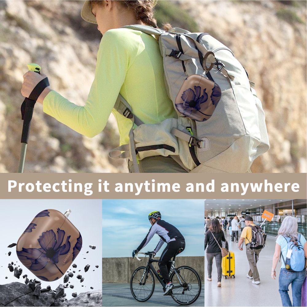 Tech-Protect AirPods 4/5 Deksel Lamano Blomstrete