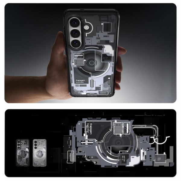Spigen Samsung Galaxy S26 Deksel Ultra Hybrid MagFit Zero One Svart