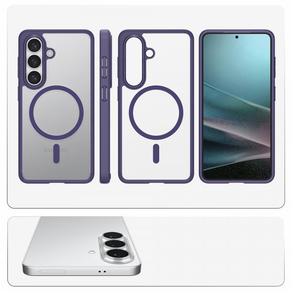 Spigen Samsung Galaxy S26 Plus Deksel Ultra Hybrid MagFit Deep Purple